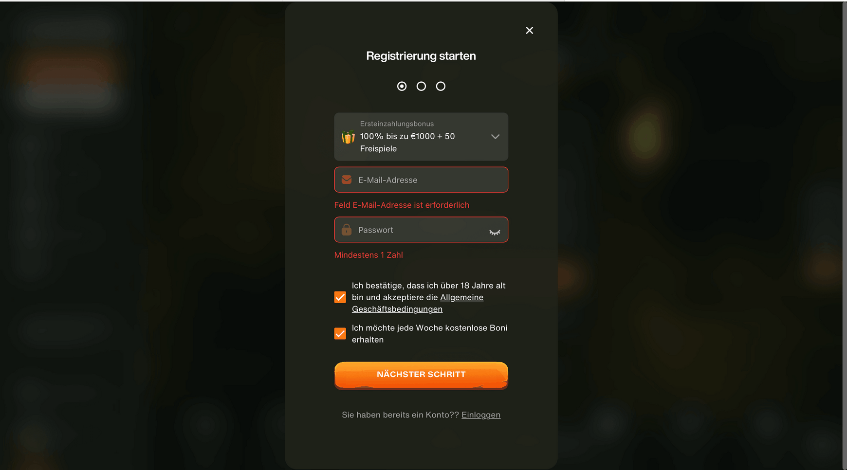 Καλώς ήρθατε στο Cashwin Casino!